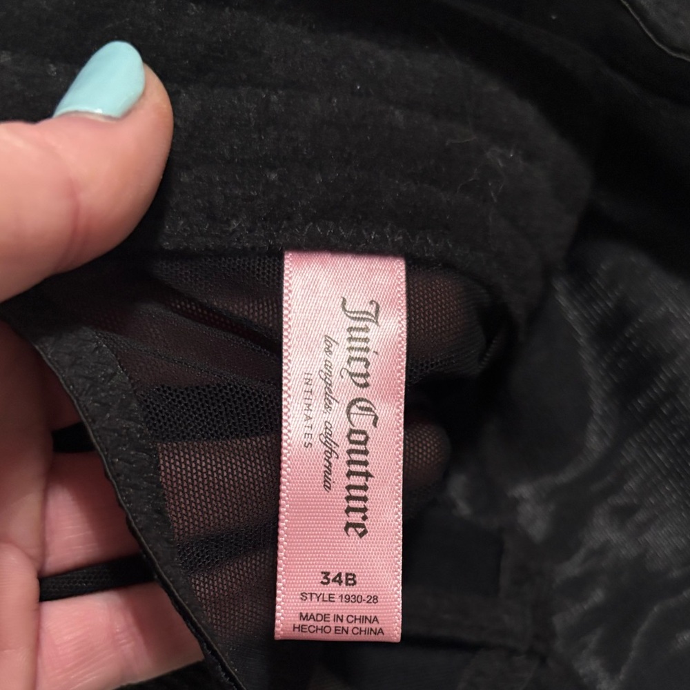 BNWOT Juicy Couture Jewel Logo Bustier Top - Picture 5 of 6